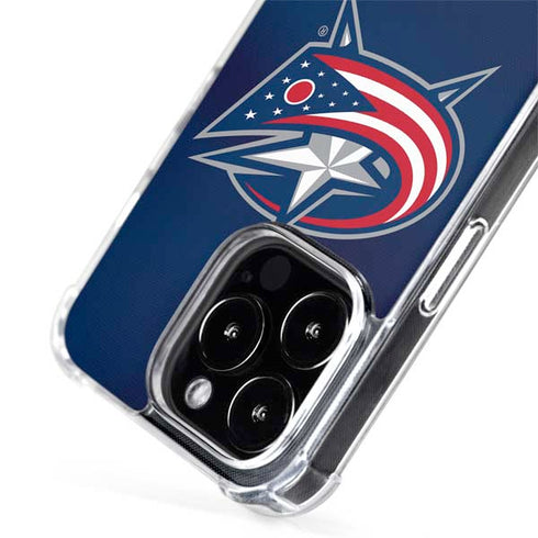 NHL Columbus Blue Jackets Alternate Jersey iPhone 15 Pro Max MagSafe Case